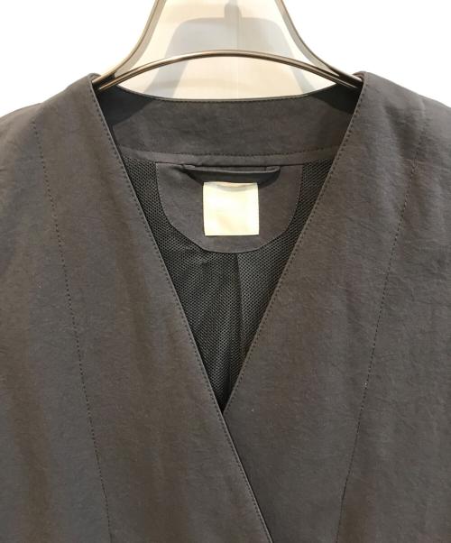 SEESET（シーセット）seeset (シーセット) ロングジレ グレー サイズ:Freeの古着・服飾アイテム