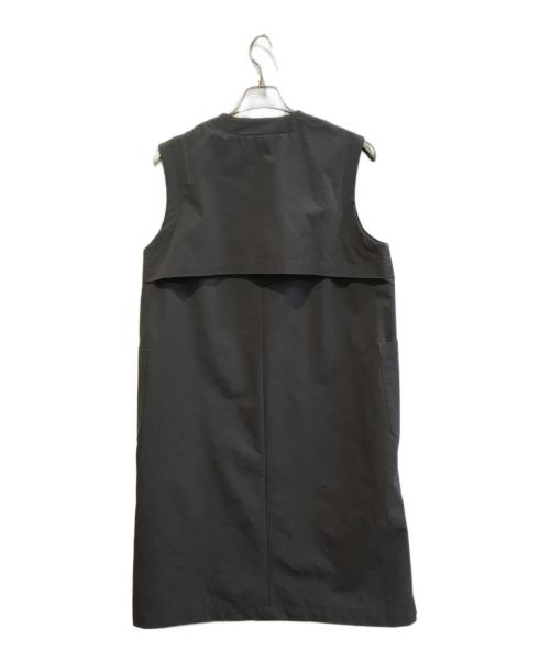 SEESET（シーセット）seeset (シーセット) ロングジレ グレー サイズ:Freeの古着・服飾アイテム