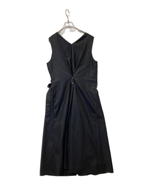 Parc.1（パルクアン）Parc.1 (パルクアン) ノースリーブワンピース ブラック サイズ:1の古着・服飾アイテム