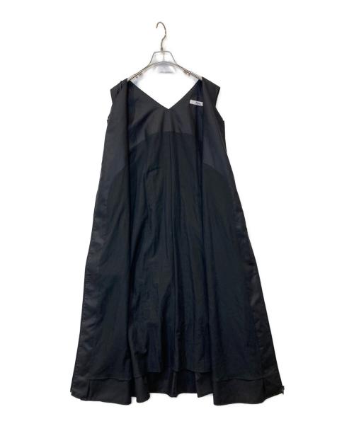 Parc.1（パルクアン）Parc.1 (パルクアン) ノースリーブワンピース ブラック サイズ:1の古着・服飾アイテム