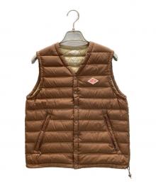 DANTON（ダントン）の古着「ダウンベスト」｜ブラウン