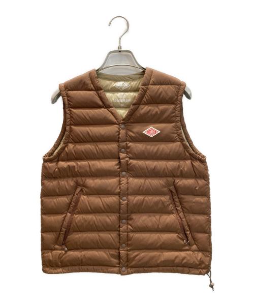 DANTON（ダントン）DANTON (ダントン) ダウンベスト ブラウン サイズ:SIZE 34の古着・服飾アイテム