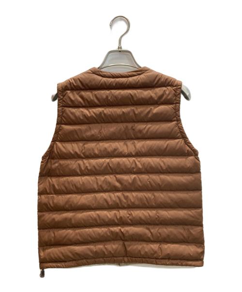 DANTON（ダントン）DANTON (ダントン) ダウンベスト ブラウン サイズ:SIZE 34の古着・服飾アイテム