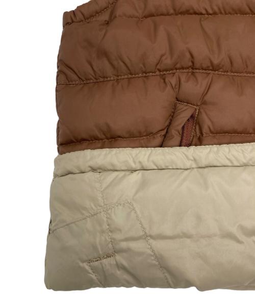 DANTON（ダントン）DANTON (ダントン) ダウンベスト ブラウン サイズ:SIZE 34の古着・服飾アイテム