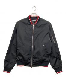 DIOR HOMME（ディオール オム）の古着「Zip Up Bomber Jacket」｜ブラック