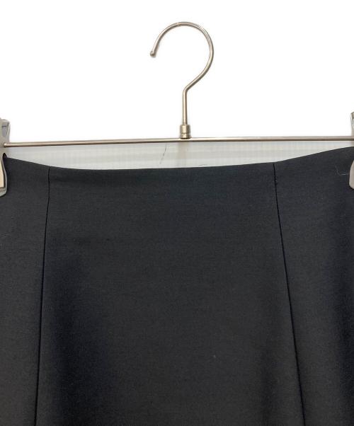 JOHN SMEDLEY（ジョンスメドレー）JOHN SMEDLEY (ジョンスメドレー) ウールシルクスカート ブラック サイズ:Mの古着・服飾アイテム