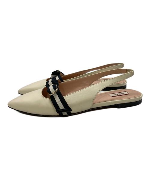 BALLY（バリー）BALLY (バリー) ALI FLAT アイボリー サイズ:36の古着・服飾アイテム