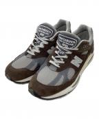 NEW BALANCEニューバランス）の古着「U991 V2ローカットスニーカー」｜ブラウン