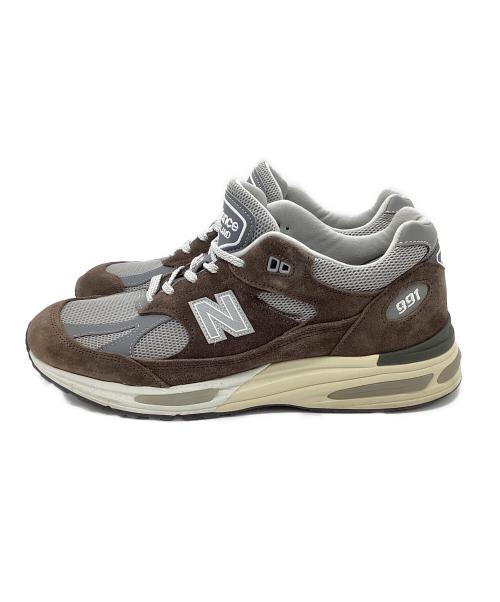NEW BALANCE（ニューバランス）NEW BALANCE (ニューバランス) U991 V2ローカットスニーカー ブラウン サイズ:USA11の古着・服飾アイテム