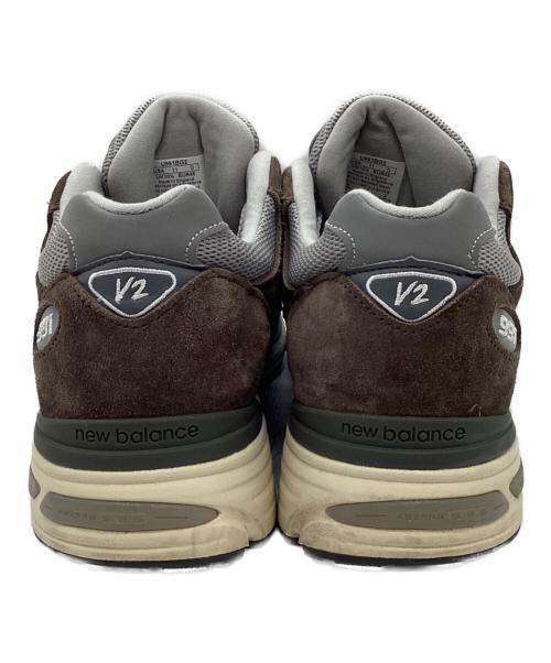 NEW BALANCE（ニューバランス）NEW BALANCE (ニューバランス) U991 V2ローカットスニーカー ブラウン サイズ:USA11の古着・服飾アイテム