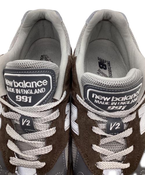 NEW BALANCE（ニューバランス）NEW BALANCE (ニューバランス) U991 V2ローカットスニーカー ブラウン サイズ:USA11の古着・服飾アイテム