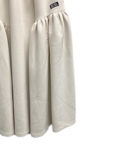 foufou（フーフー ザドレス）foufou (フーフー) track candy skirt(トラック　キャンディー　スカート） アイボリー×ネイビー サイズ:１の古着・服飾アイテム