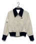foufou（フーフー）の古着「track candy jacket」｜アイボリー×ネイビー