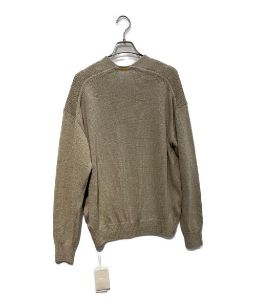 MUSE de Deuxieme Classe（ミューズ ドゥーズィエム クラス）MUSE de Deuxieme Classe (ミューズ ドゥーズィエム クラス) Lily Linen Vネック プルオーバー ベージュ サイズ:Free 未使用品の古着・服飾アイテム