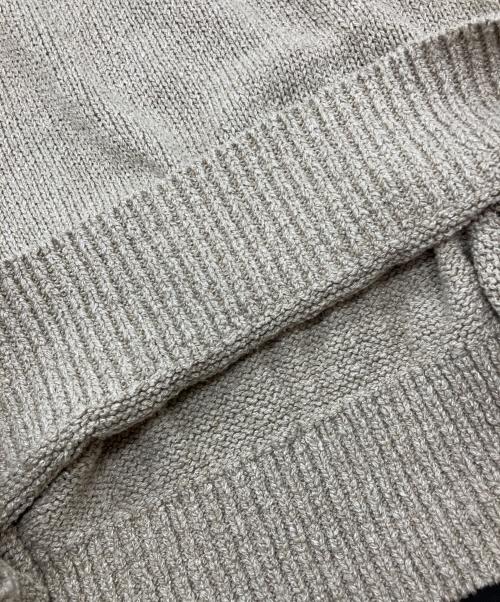 MUSE de Deuxieme Classe（ミューズ ドゥーズィエム クラス）MUSE de Deuxieme Classe (ミューズ ドゥーズィエム クラス) Lily Linen Vネック プルオーバー ベージュ サイズ:Free 未使用品の古着・服飾アイテム
