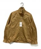MUSE de Deuxieme Classeミューズ ドゥーズィエム クラス）の古着「CHINO ジップ ブルゾン」｜ベージュ