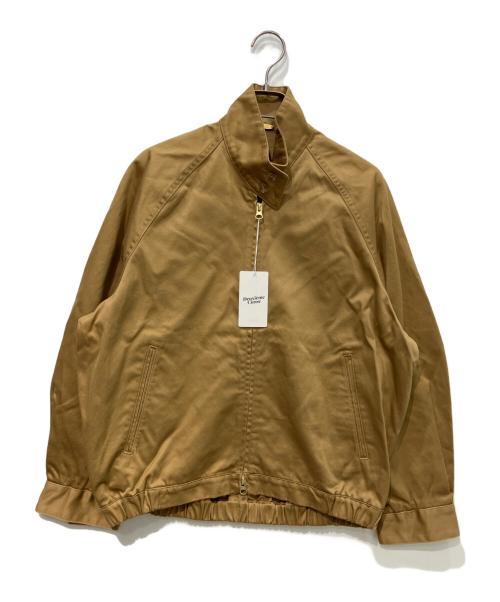 MUSE de Deuxieme Classe（ミューズ ドゥーズィエム クラス）MUSE de Deuxieme Classe (ミューズ ドゥーズィエム クラス) CHINO ジップ ブルゾン ベージュ サイズ:Free 未使用品の古着・服飾アイテム
