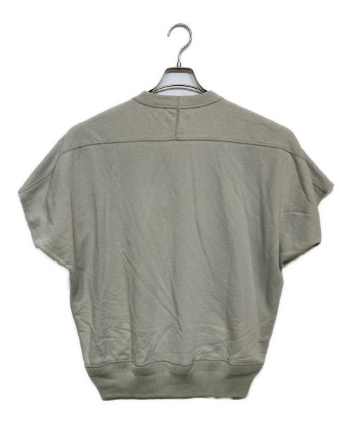 BLAMINK（ブラミンク）BLAMINK (ブラミンク) 吊り裏毛 ロゴショートスリーブ トップス オリーブ サイズ:1の古着・服飾アイテム