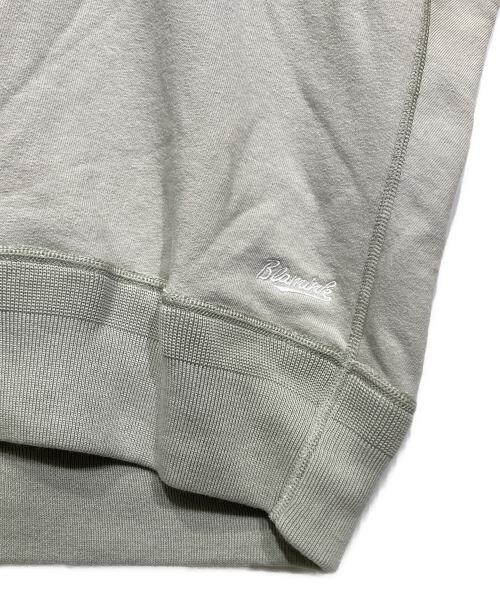 BLAMINK（ブラミンク）BLAMINK (ブラミンク) 吊り裏毛 ロゴショートスリーブ トップス オリーブ サイズ:1の古着・服飾アイテム