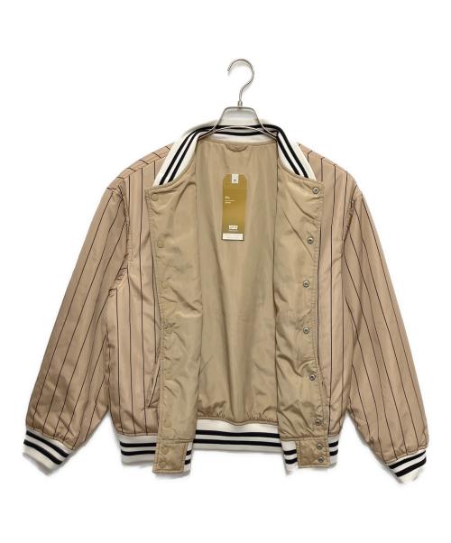 LEVI'S gold tab（リーバイスゴールドタブ）LEVI'S gold tab (リーバイスゴールドタブ) リバーシブルブルゾン ベージュ サイズ:Sの古着・服飾アイテム