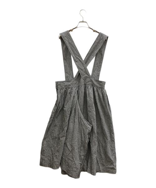BLACK COMME des GARCONS（ブラックコムデギャルソン）BLACK COMME des GARCONS (ブラックコムデギャルソン) リネンブレンドサロペット グレー サイズ:Sの古着・服飾アイテム