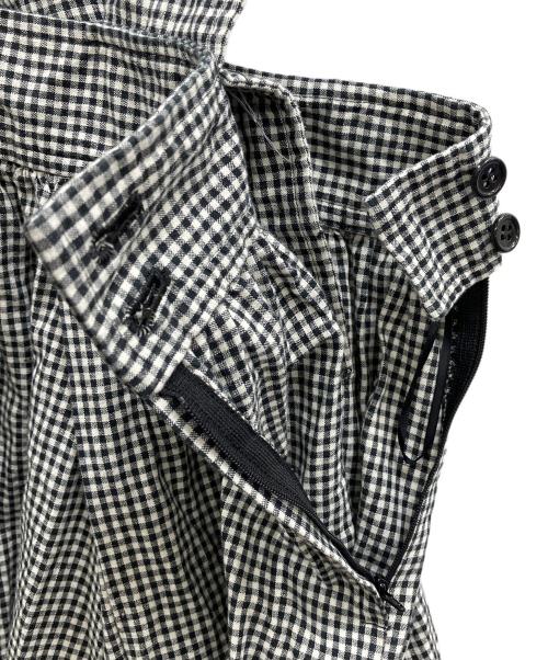 BLACK COMME des GARCONS（ブラックコムデギャルソン）BLACK COMME des GARCONS (ブラックコムデギャルソン) リネンブレンドサロペット グレー サイズ:Sの古着・服飾アイテム
