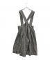 BLACK COMME des GARCONS (ブラックコムデギャルソン) リネンブレンドサロペット グレー サイズ:S：20000円