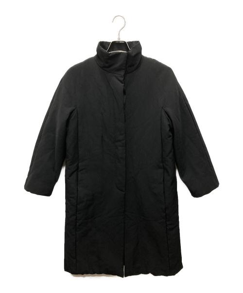 MaxMara（マックスマーラ）MaxMara (マックスマーラ) スタンドカラーコート ブラック サイズ:40の古着・服飾アイテム