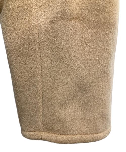 MaxMara（マックスマーラ）MaxMara (マックスマーラ) ウールシングルコート ベージュ サイズ:38の古着・服飾アイテム