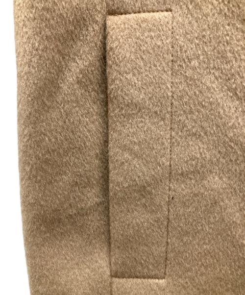 MaxMara（マックスマーラ）MaxMara (マックスマーラ) ウールシングルコート ベージュ サイズ:38の古着・服飾アイテム