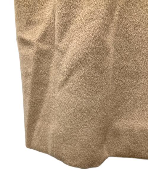 MaxMara（マックスマーラ）MaxMara (マックスマーラ) ウールシングルコート ベージュ サイズ:38の古着・服飾アイテム