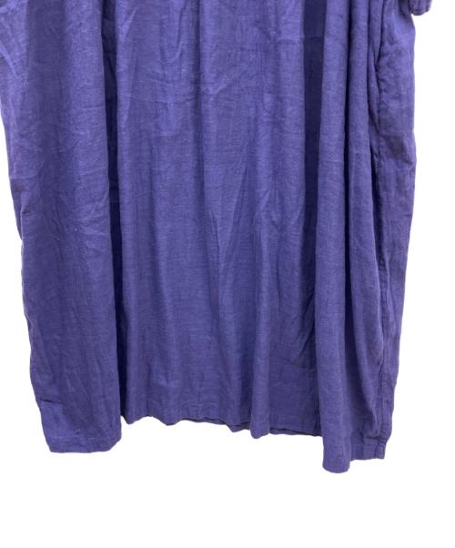 maison de soil（メゾンドソイル）maison de soil (メゾンドソイル) BACK OPENING PULLOVER DRESS WITH MINI PINTUCK ネイビー サイズ:2の古着・服飾アイテム