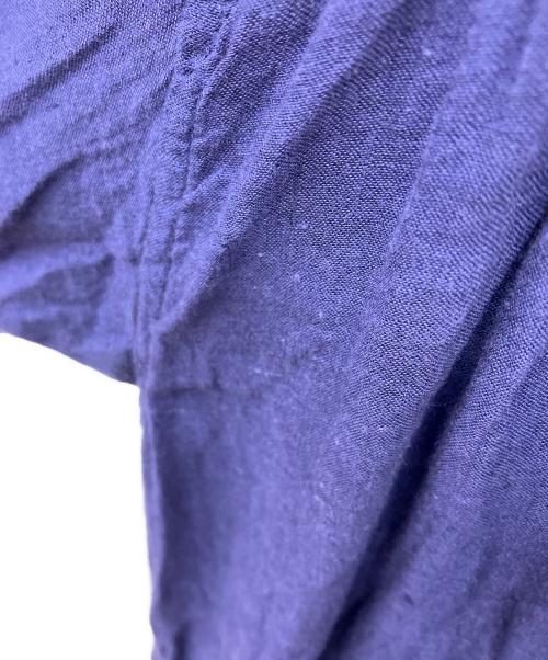 maison de soil（メゾンドソイル）maison de soil (メゾンドソイル) BACK OPENING PULLOVER DRESS WITH MINI PINTUCK ネイビー サイズ:2の古着・服飾アイテム