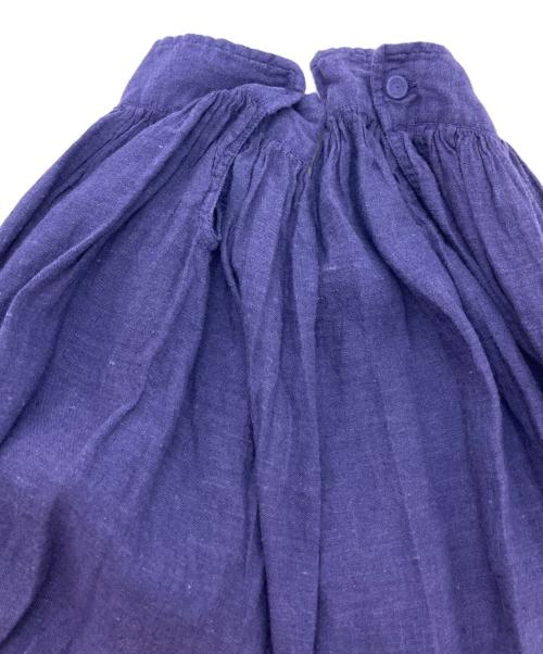 maison de soil（メゾンドソイル）maison de soil (メゾンドソイル) BACK OPENING PULLOVER DRESS WITH MINI PINTUCK ネイビー サイズ:2の古着・服飾アイテム