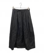 23区ニジュウサンク）の古着「ナイロンコットンポプリン スカート」｜ブラック