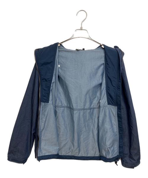 THE NORTH FACE（ザ ノース フェイス）THE NORTH FACE (ザ ノース フェイス) ナイロン デニム コンパクト ジャケット インディゴ サイズ:XL 未使用品の古着・服飾アイテム