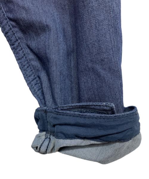 THE NORTH FACE（ザ ノース フェイス）THE NORTH FACE (ザ ノース フェイス) ナイロン デニム コンパクト ジャケット インディゴ サイズ:XL 未使用品の古着・服飾アイテム