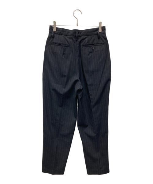 COMME des GARCONS（コムデギャルソン）COMME des GARCONS (コムデギャルソン) ピストライプタックパンツ ネイビー サイズ:Mの古着・服飾アイテム