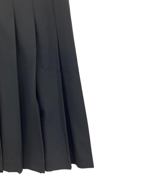 COMME des GARCONS（コムデギャルソン）COMME des GARCONS (コムデギャルソン) ボックスプリーツラップスカート ブラック サイズ:Sの古着・服飾アイテム