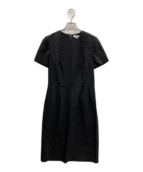 COMME des GARCONS COMME des GARCONS（コムデギャルソン コムデギャルソン）COMME des GARCONS COMME des GARCONS (コムデギャルソン コムデギャルソン) ウールブレンドS/Sワンピース ブラック サイズ:XSの古着・服飾アイテム