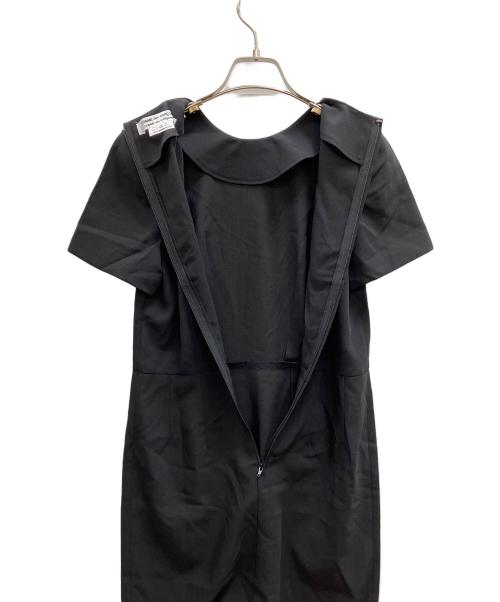 COMME des GARCONS COMME des GARCONS（コムデギャルソン コムデギャルソン）COMME des GARCONS COMME des GARCONS (コムデギャルソン コムデギャルソン) ウールブレンドS/Sワンピース ブラック サイズ:XSの古着・服飾アイテム