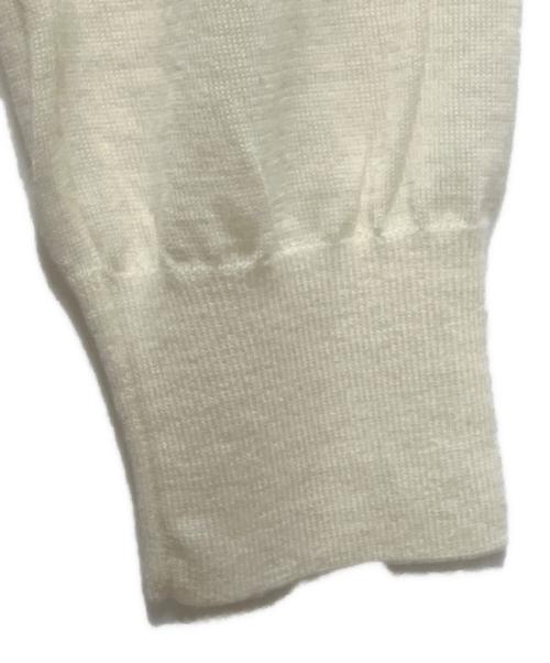 COMME des GARCONS（コムデギャルソン）COMME des GARCONS (コムデギャルソン) クルーネックニット オフホワイト サイズ:Mの古着・服飾アイテム