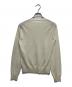COMME des GARCONS (コムデギャルソン) クルーネックニット オフホワイト サイズ:M：7000円