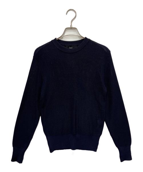 tricot COMME des GARCONS（トリココムデギャルソン）tricot COMME des GARCONS (トリココムデギャルソン) オールドクルーネックニット ネイビー サイズ:FREEの古着・服飾アイテム