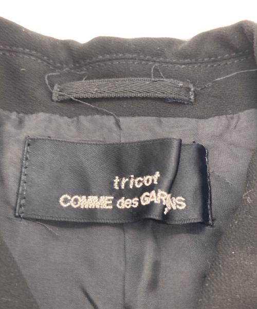 tricot COMME des GARCONS（トリココムデギャルソン）tricot COMME des GARCONS (トリココムデギャルソン) ジャケット ブラック サイズ:FREEの古着・服飾アイテム