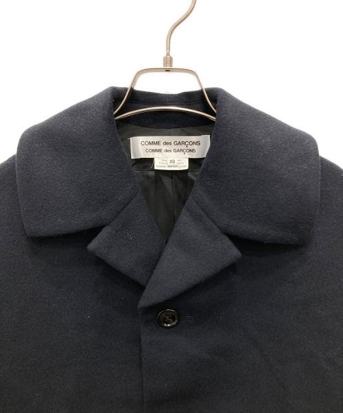 COMME des GARCONS COMME des GARCONS（コムデギャルソン コムデギャルソン）COMME des GARCONS COMME des GARCONS (コムデギャルソン コムデギャルソン) コート ネイビー サイズ:XSの古着・服飾アイテム