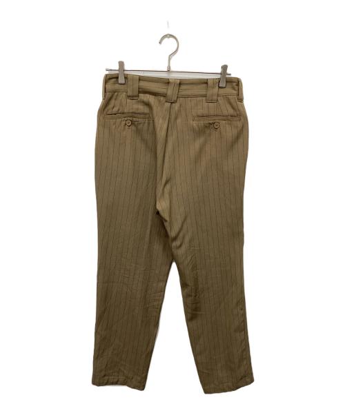 BEDWIN &THE HEARTBREAKERS（ベドウィンアンドザ ハートブレイカーズ）BEDWIN &THE HEARTBREAKERS (ベドウィンアンドザ ハートブレイカーズ) 10L PIN-STRIPE PANTS ベージュ サイズ:２の古着・服飾アイテム