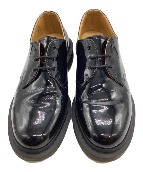 Dr.Martens（ドクターマーチン）Dr.Martens (ドクターマーチン) BEAMS (ビームス) 別注パテント3ホールシューズ ブラック サイズ:28CMの古着・服飾アイテム