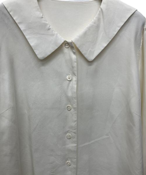 MARGARET HOWELL（マーガレットハウエル）MARGARET HOWELL (マーガレットハウエル) SILK POPLIN アイボリー サイズ:2の古着・服飾アイテム