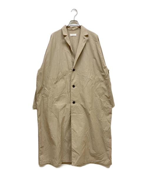 KAGURE（カグレ）KAGURE (カグレ) コットンシルクショップコート ベージュ サイズ:FREEの古着・服飾アイテム
